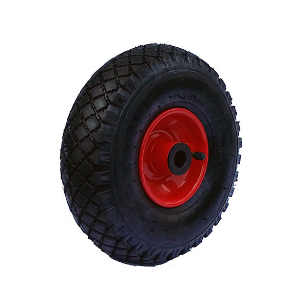 Ruote pneumatiche in nucleo LAMIERA per carrelli - Rotelle Ricambi PR3.00-4 (260x85) - 10“x3.00-4 - CARRELLO A MANO Ruote pneumatiche in nucleo LAMIERA per carrelli - Rotelle Ricambi PR3.00-4 (260x85) - 10“x3.00-4 - CARRELLO A MANO